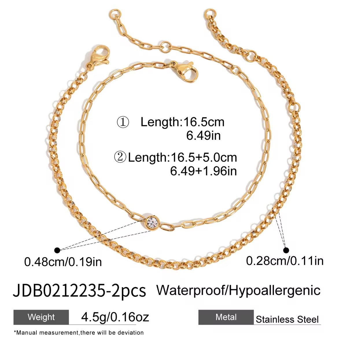 EVONY BRACELET (SET OF 2)
