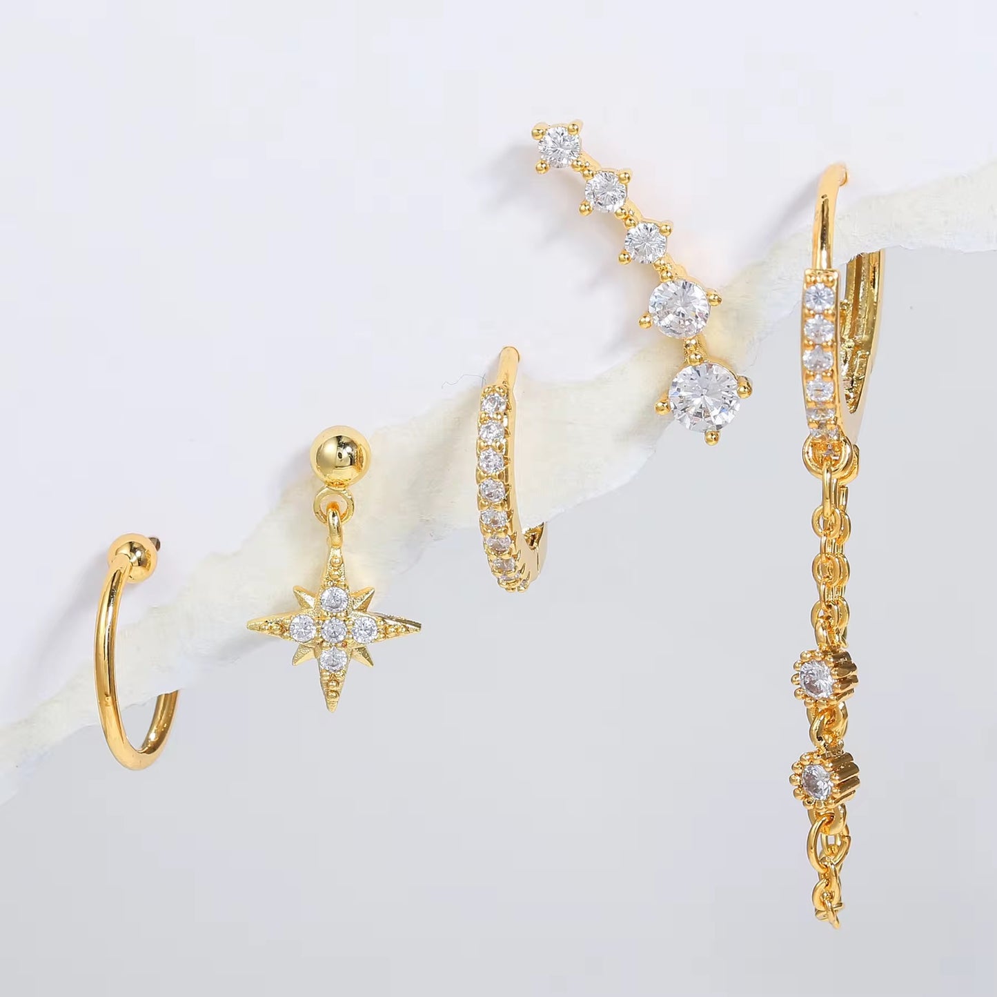 STARRY EARRINGS ( SET OF 3)