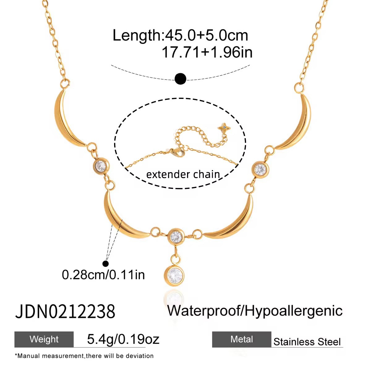 MOONFLARE NECKLACE
