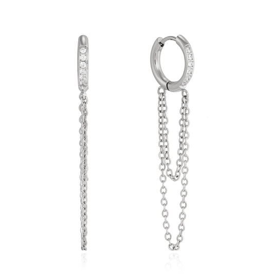 SERENA EARRINGS ( SILVER)