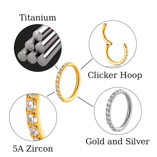 TITANIUM BALI CLICKERS (PLAIN)