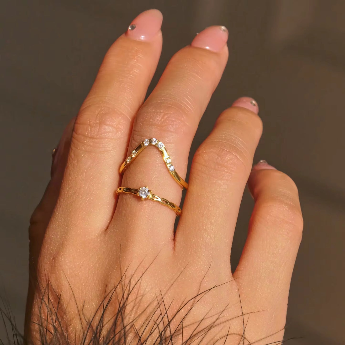 GOLDEN CREST RING(ADJUSTABLE)