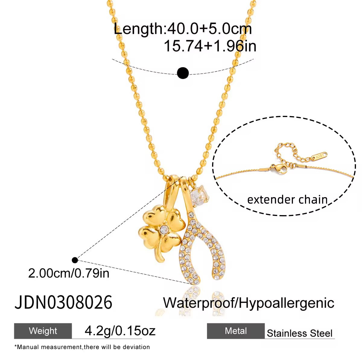 LUCK CHARM NECKLACE