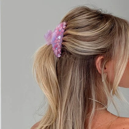 LILAC FLOWER CLAW