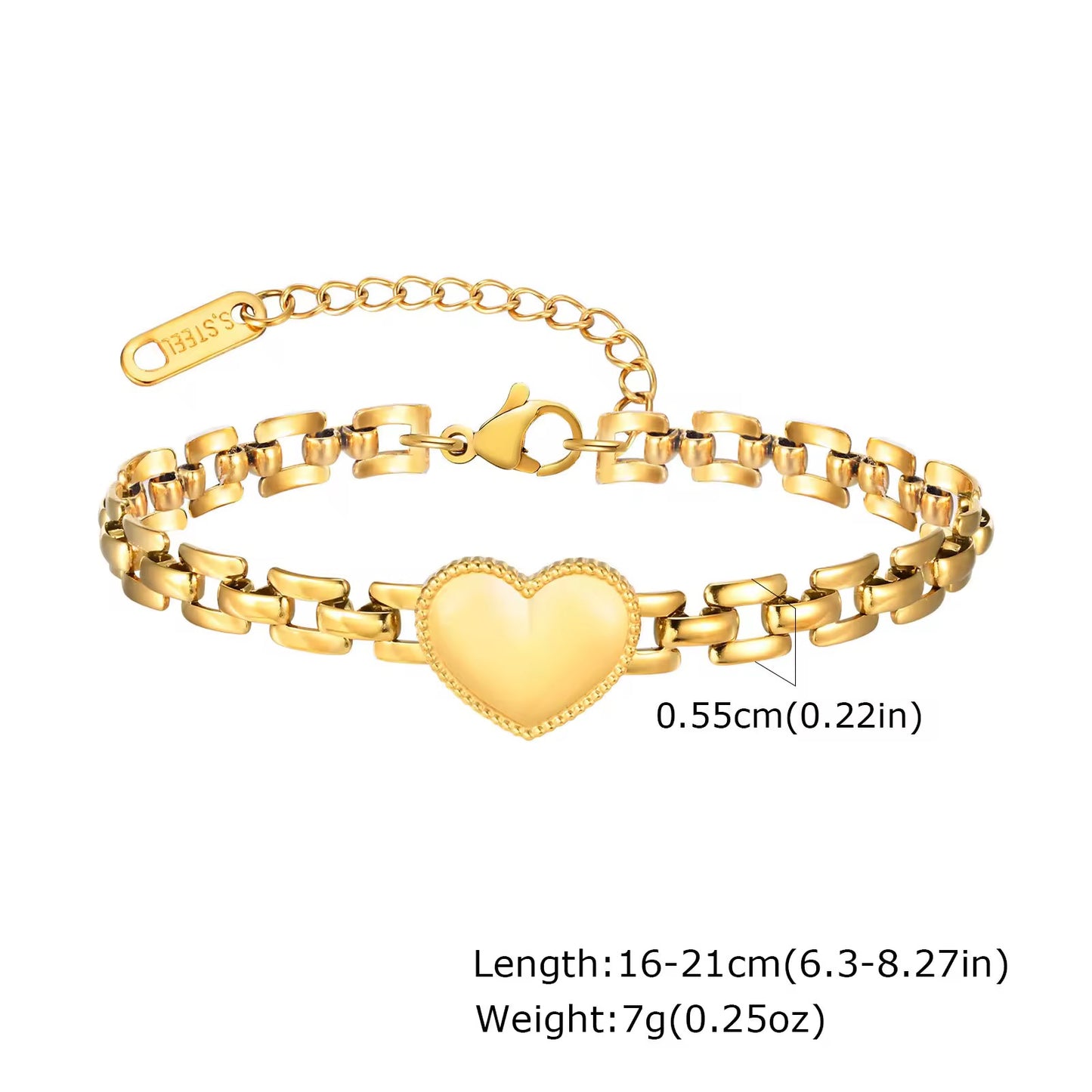 CHERISH BRACELET (ENGRAVABLE)