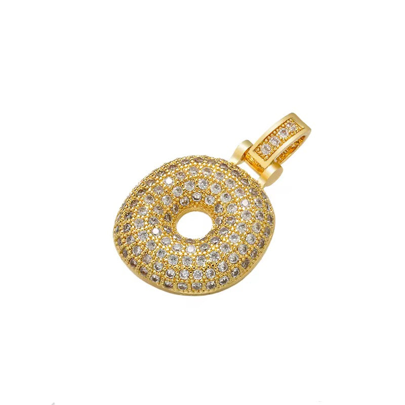 BUBBLE ICED NECKLACE(With chain)