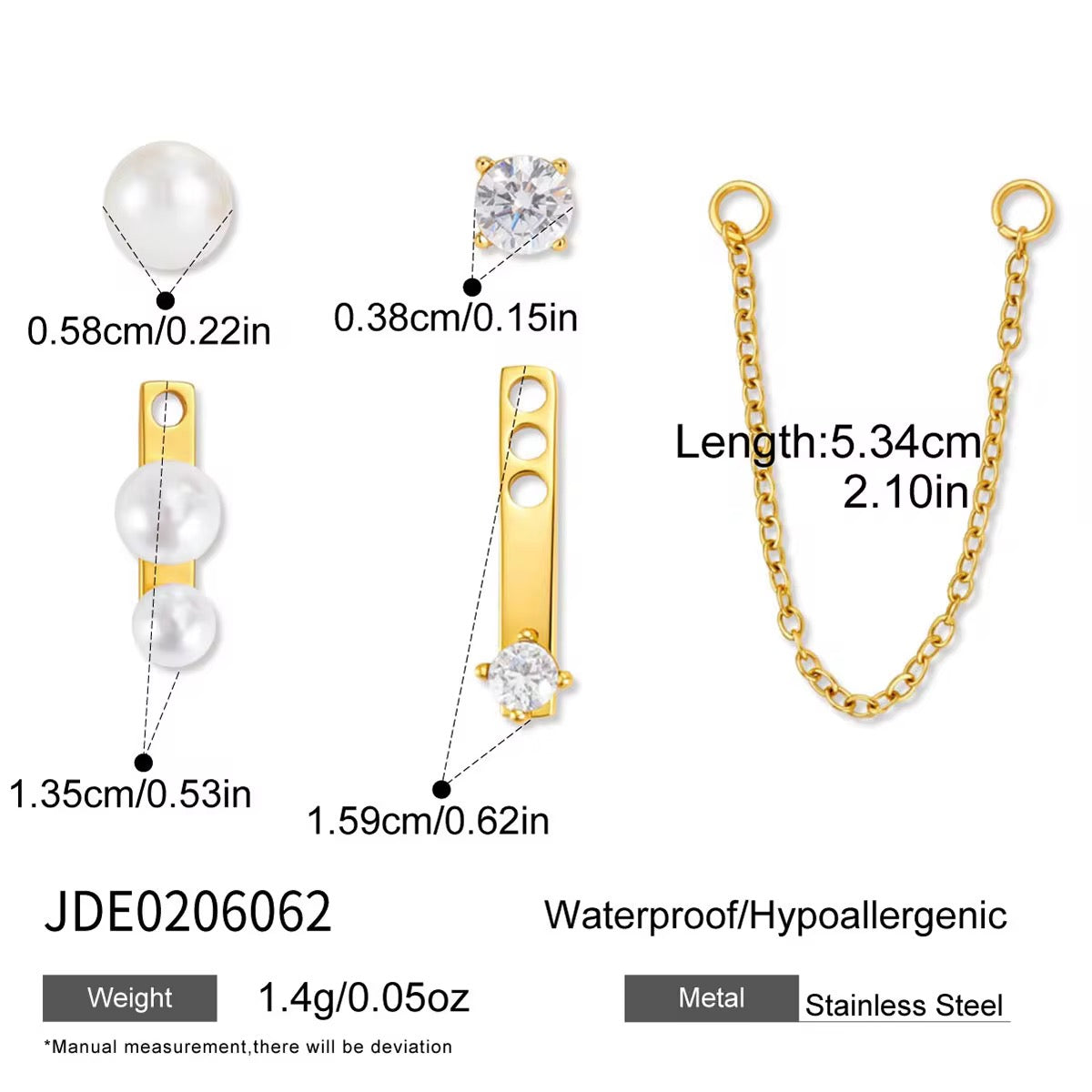 MELISSA EARRINGS (PAIR)