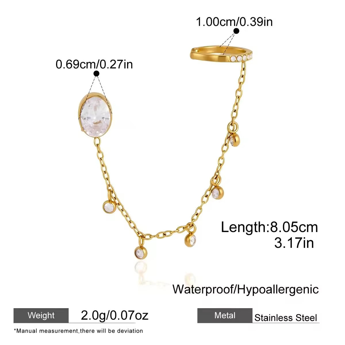 SIAN EARRCUFF (SINGLE)