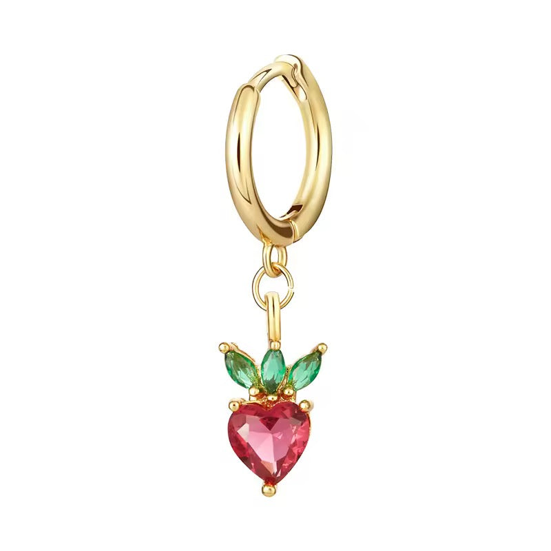 BERRIES EARRINGS ( SET FOR 6 PAIRS)