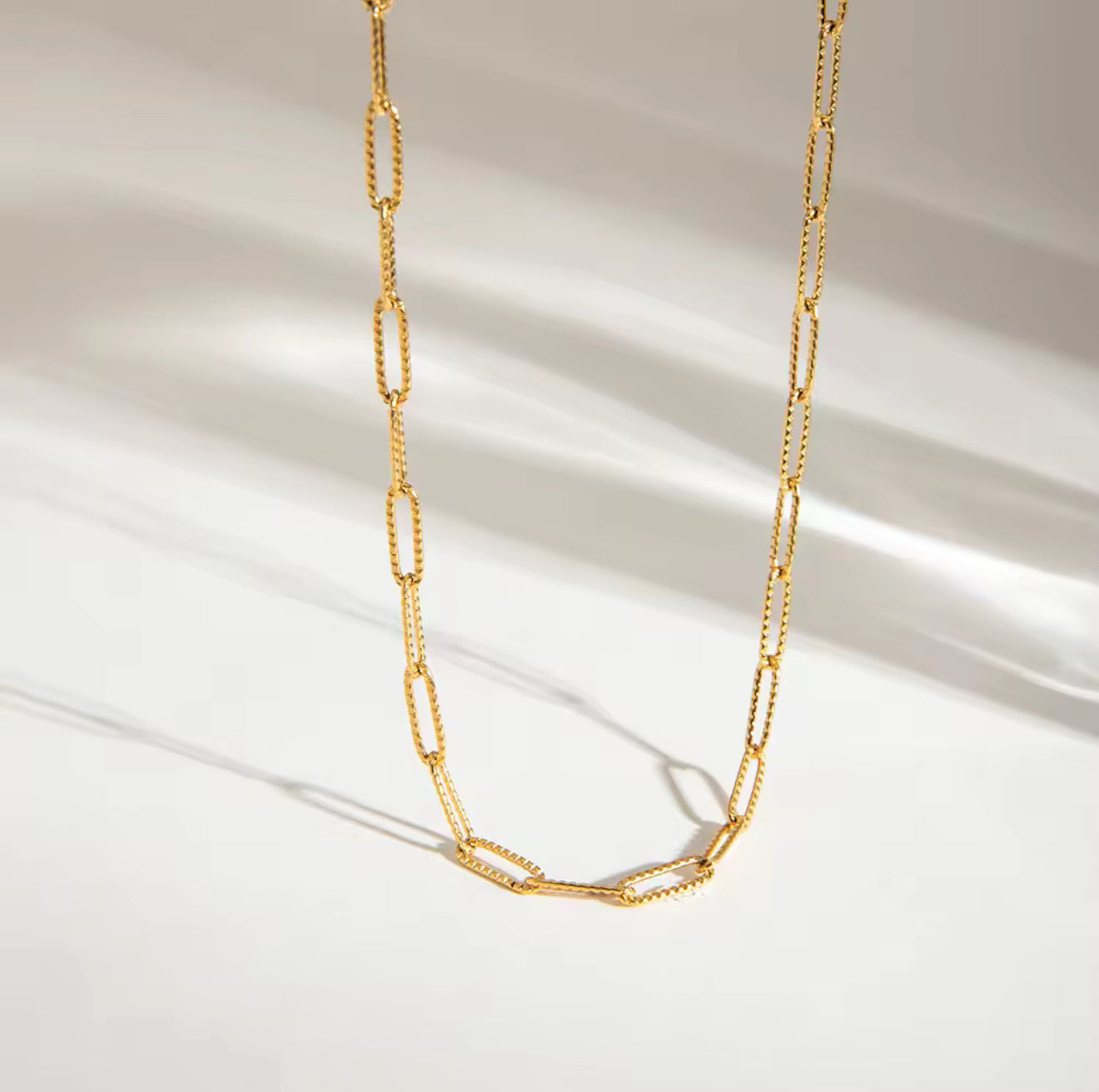 PAPERCLIP NECKLACE & BRACELET