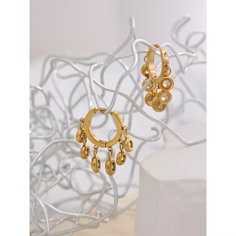 MULTI CASCADE EARRINGS