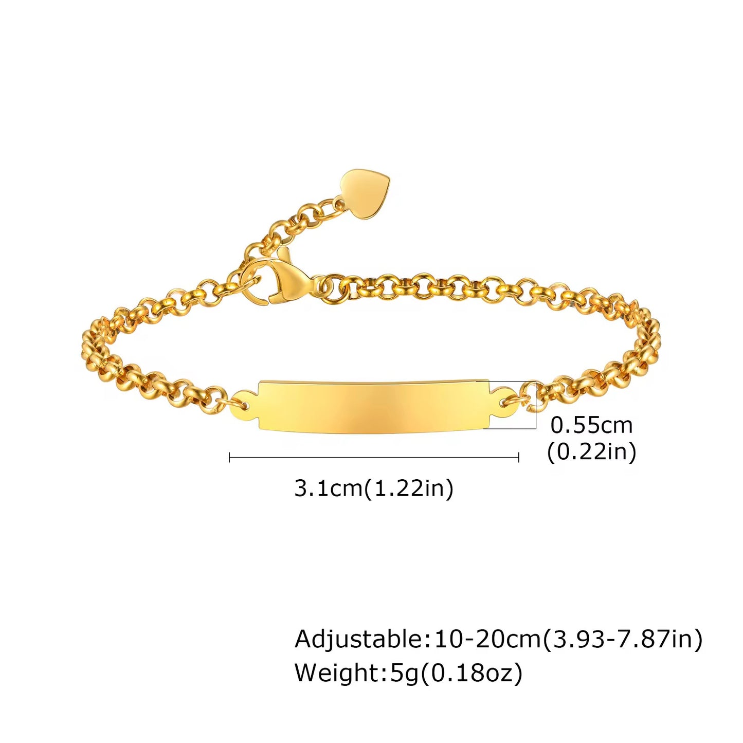 BAR ENGRAVABLE BRACELET