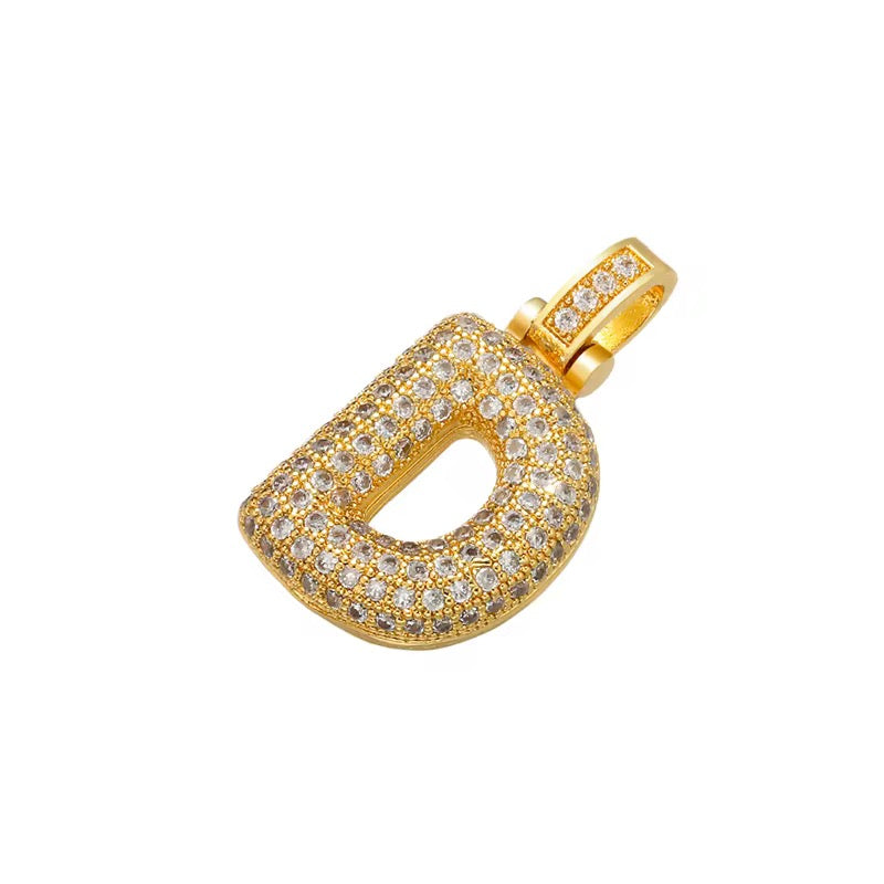 BUBBLE ICED NECKLACE(With chain)