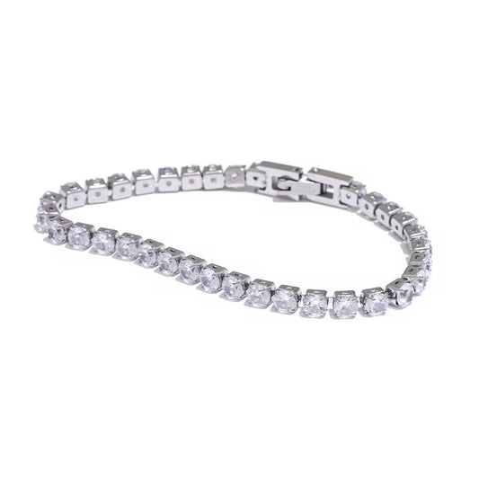 TENNIS SILVER BRACELET