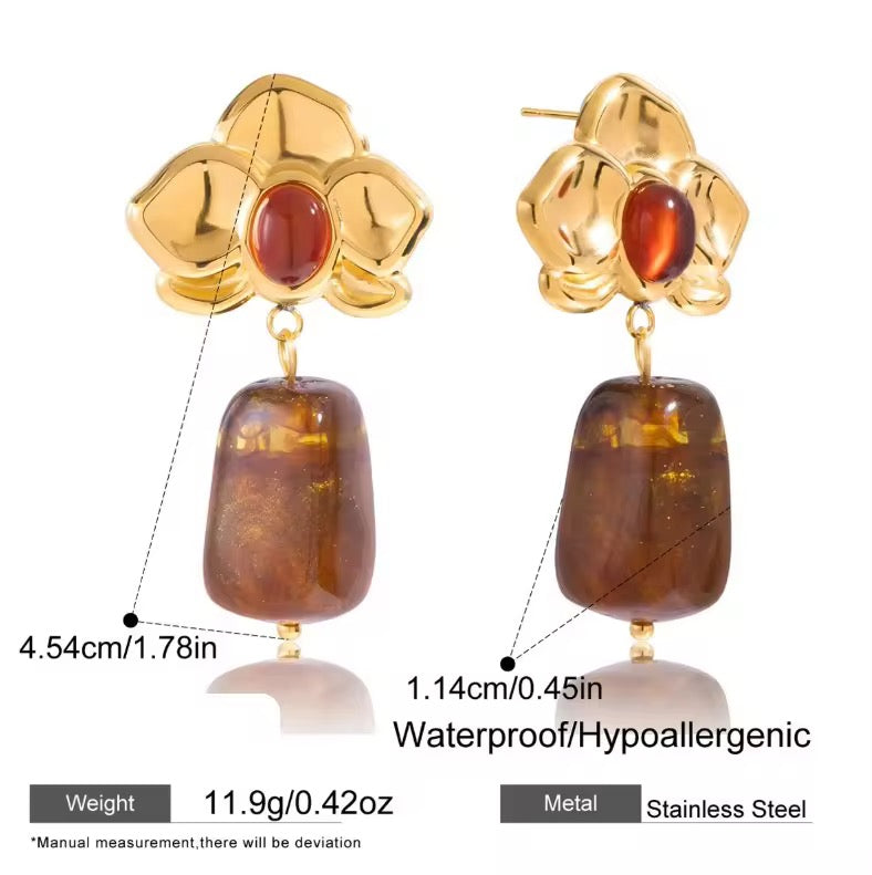 LOTUS EARRINGS