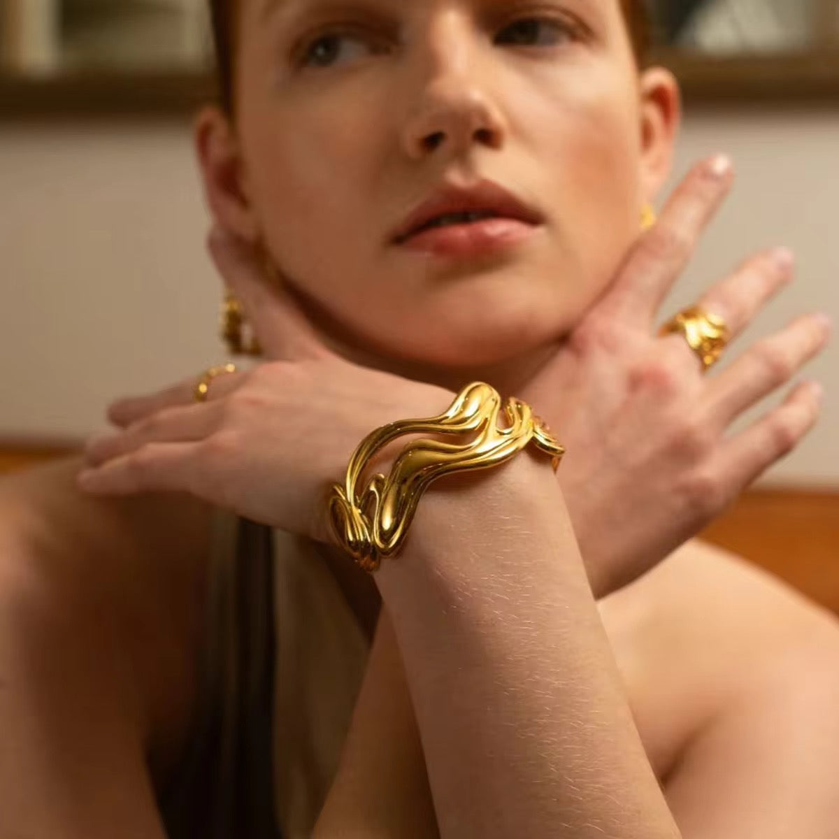 SUNKISSED CUFF BRACELET