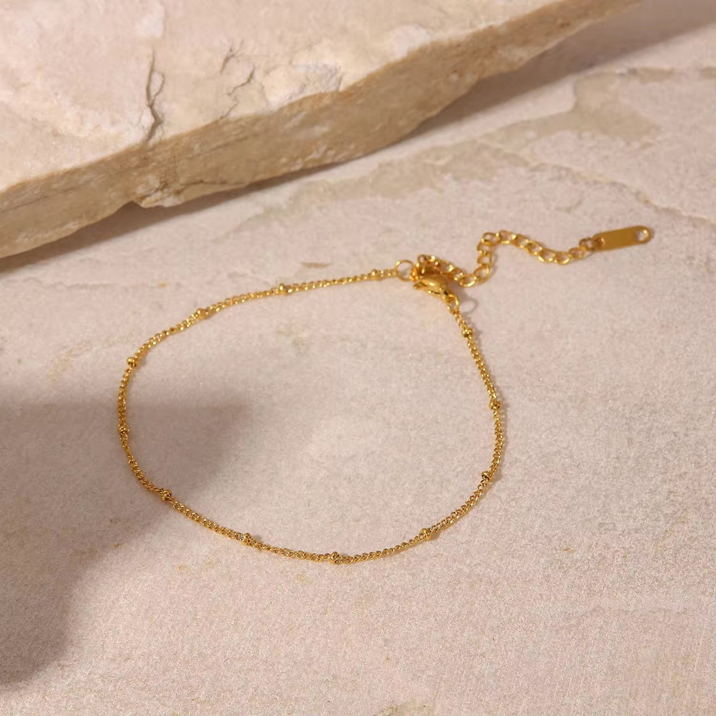BEAD CHAIN ANKLET