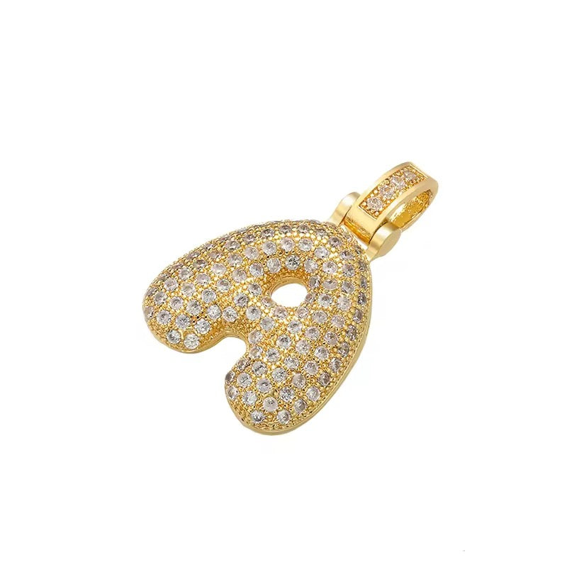 BUBBLE ICED NECKLACE(With chain)