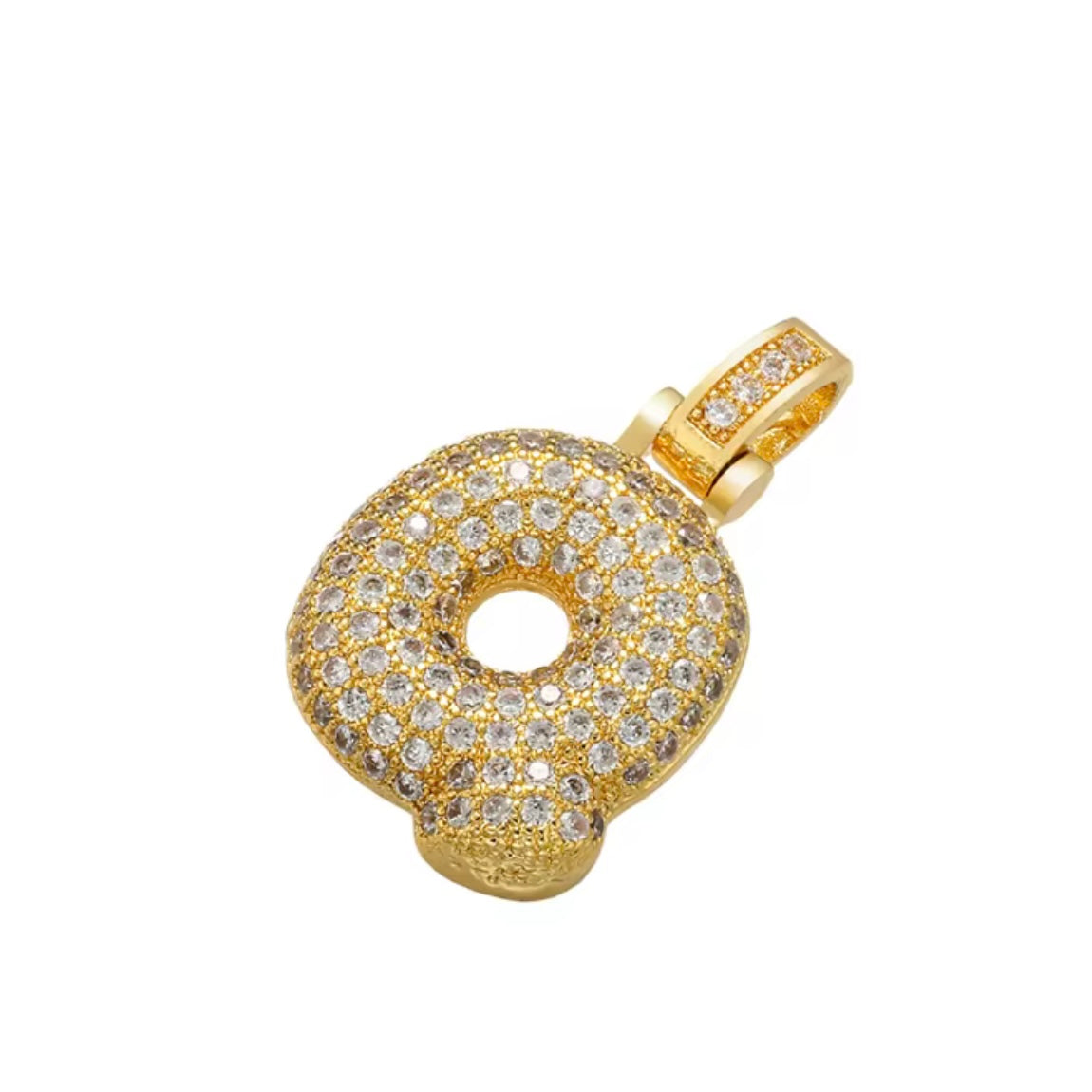 BUBBLE ICED NECKLACE(With chain)