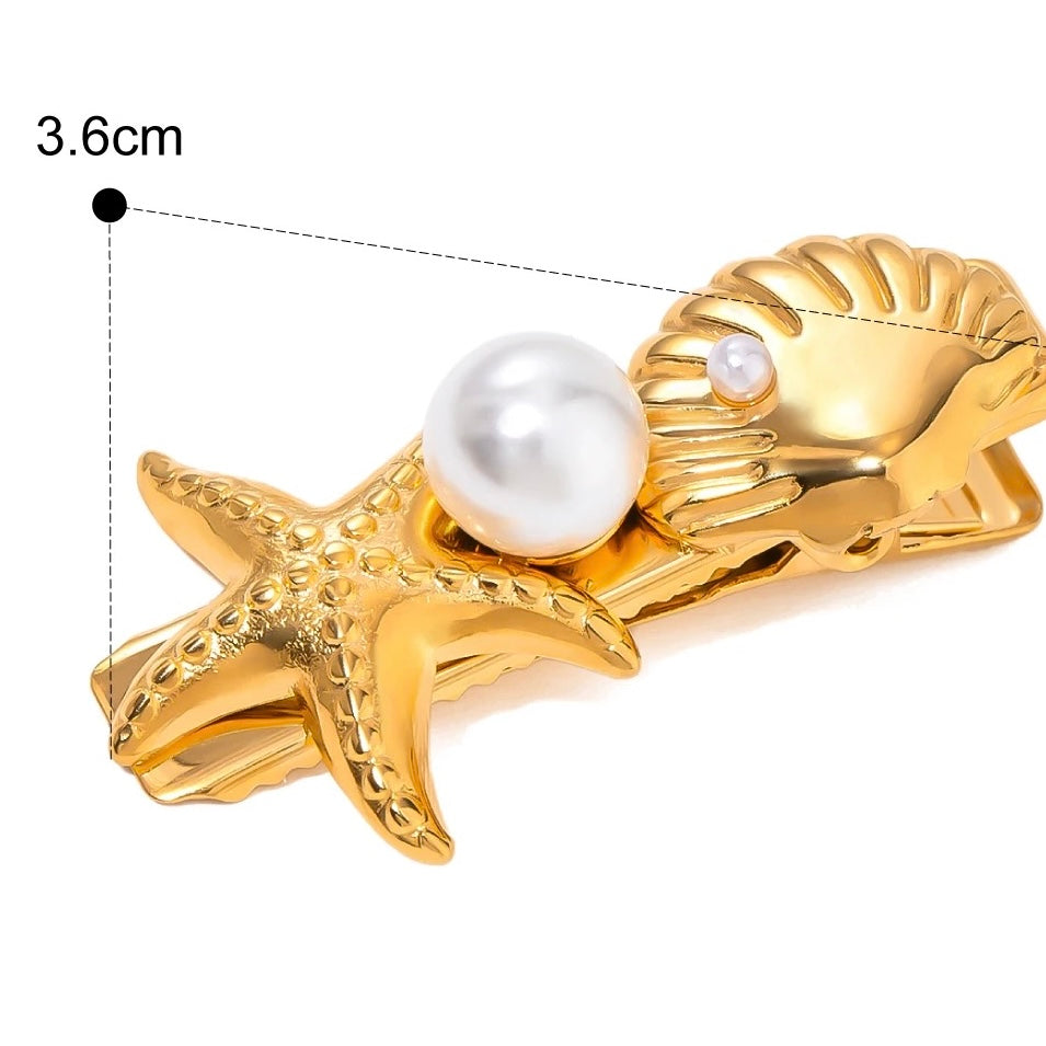 SEASHELL HAIRPIN