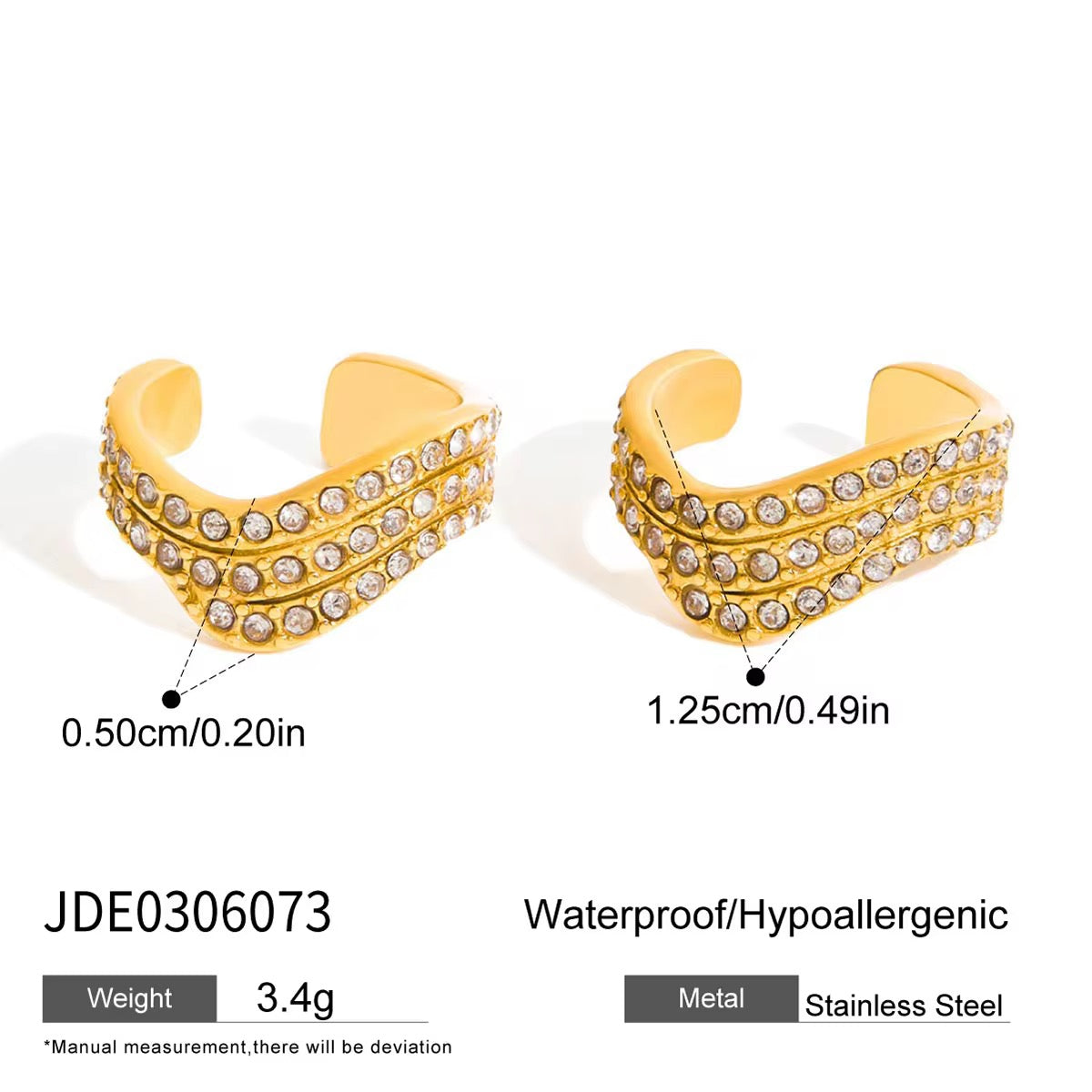 ISORA CUFF EARRINGS