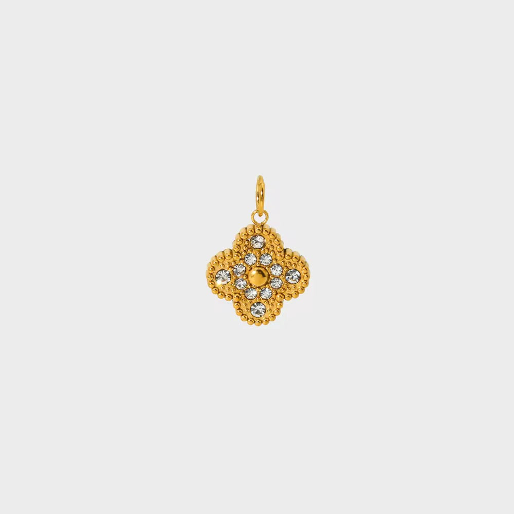 GOLDEN CLOVER CHARM