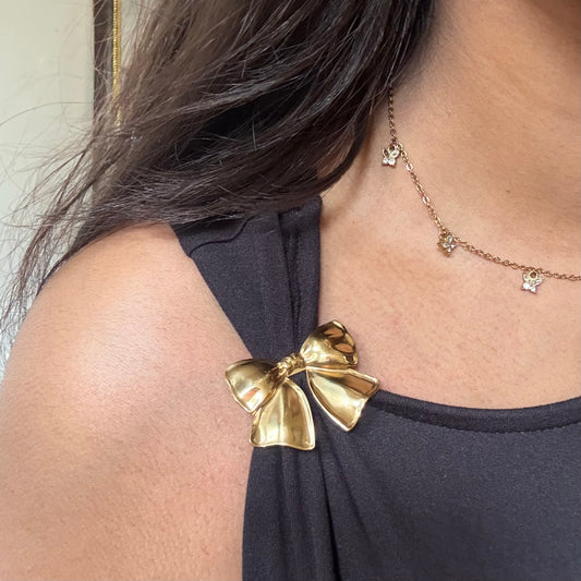 BOW BROOCH