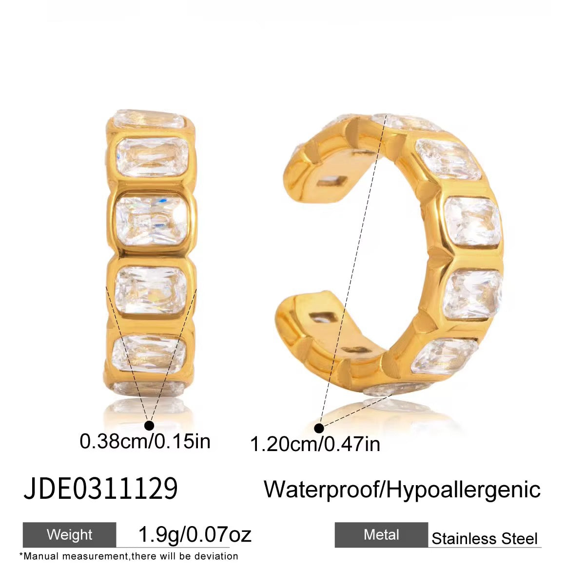 JANE CUFF EARRINGS