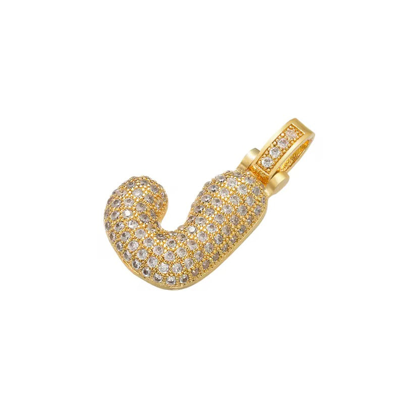 BUBBLE ICED NECKLACE(With chain)