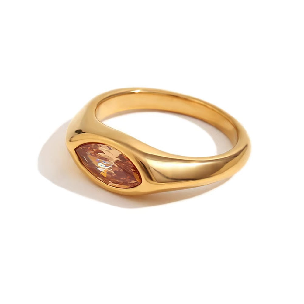 JUNO RING (CHAMPAGNE)