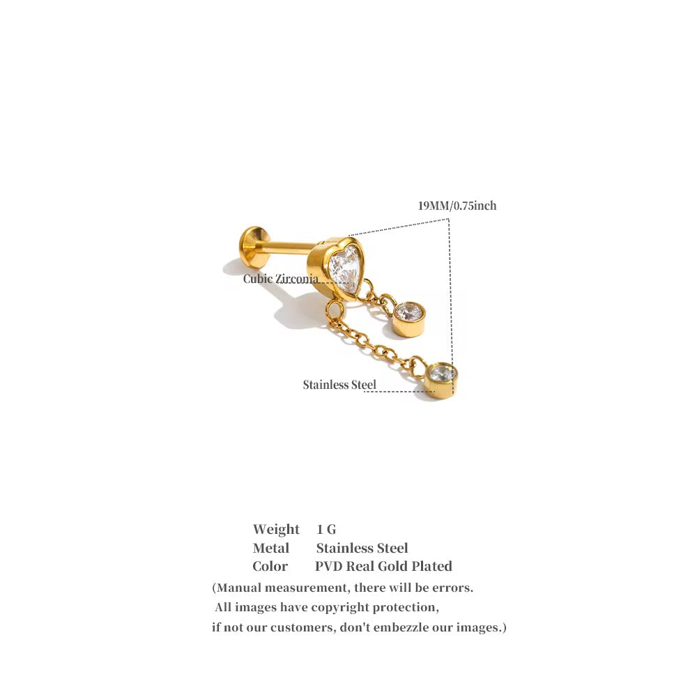 HEART STUDS