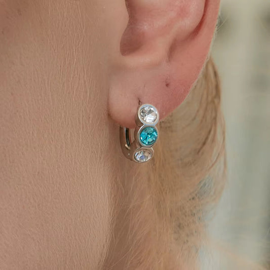 EVONNE EARRINGS ( SILVER)