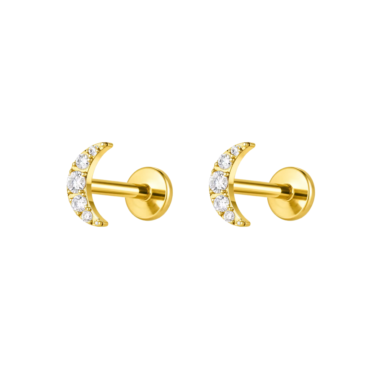 CRESCENT STUDS