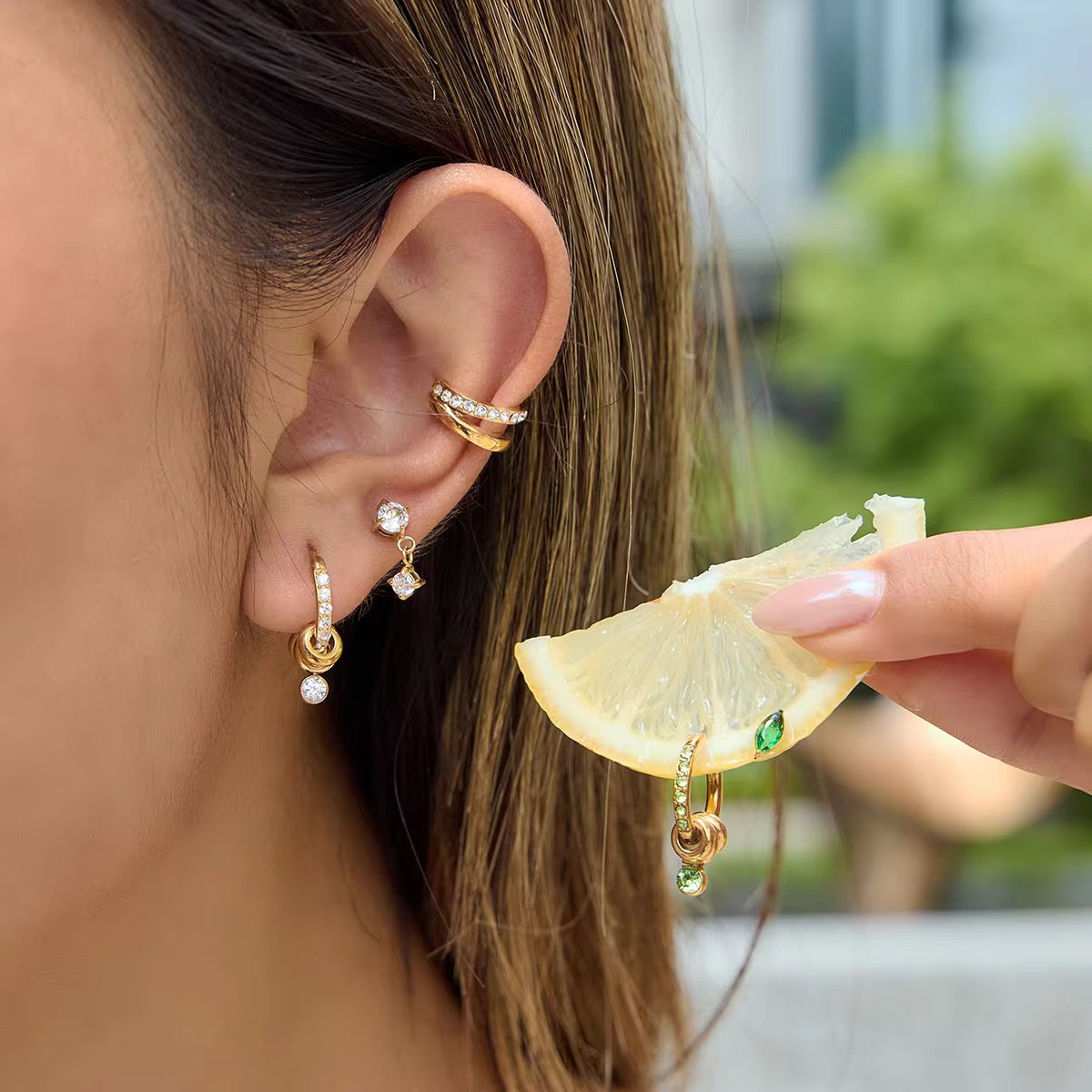 MARTINI EARRINGS