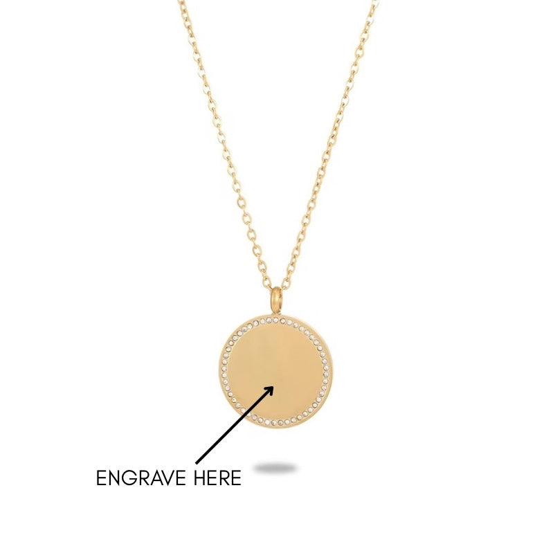 BEVERLY ENGRAVABLE NECKLACE