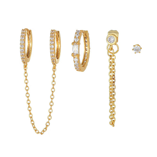 LUNARA EARRINGS ( SET OF 4)