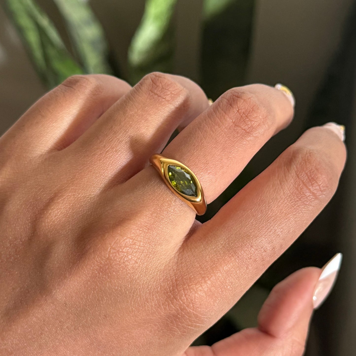JUNO RING (GREEN)