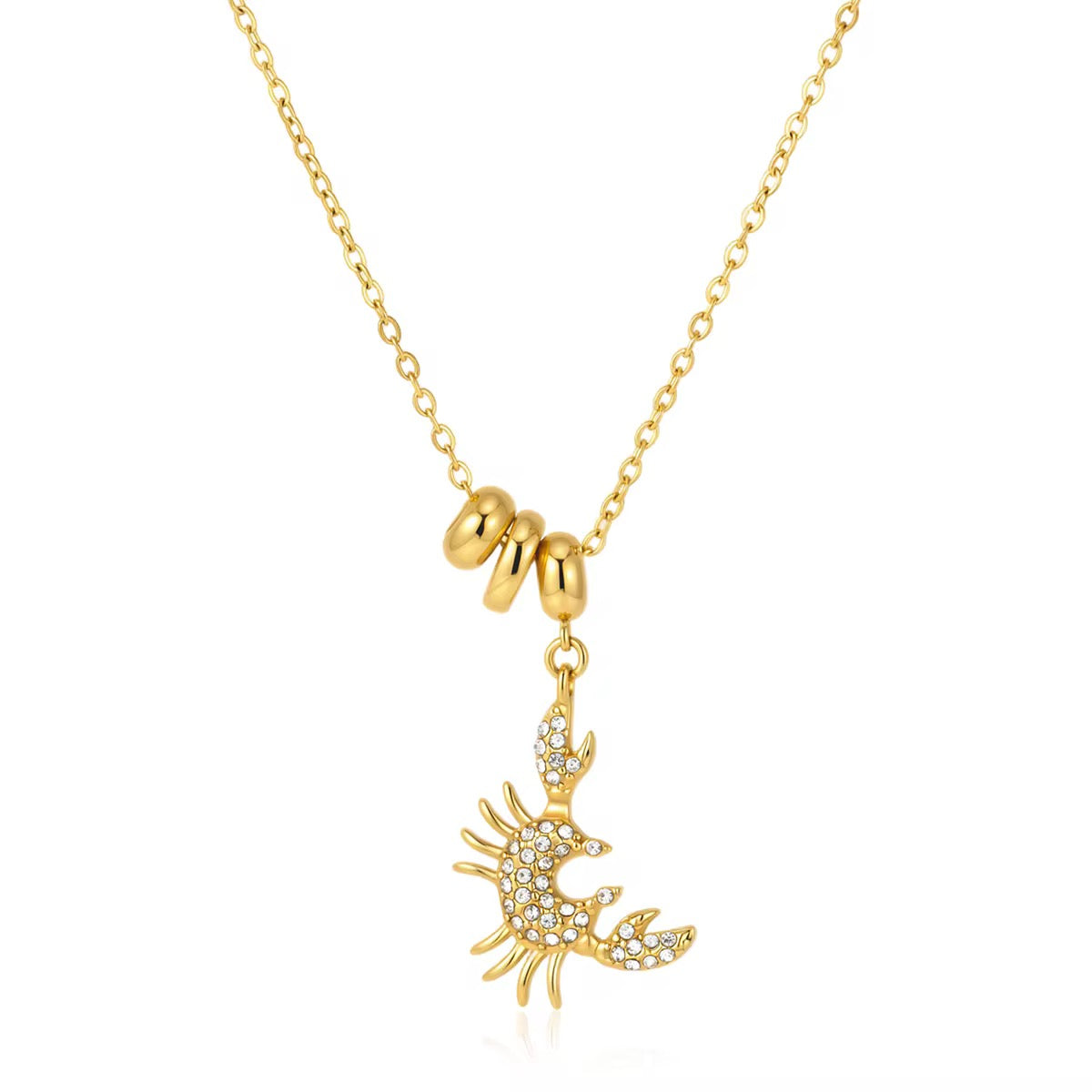 GOLDEN CLAW NECKLACE