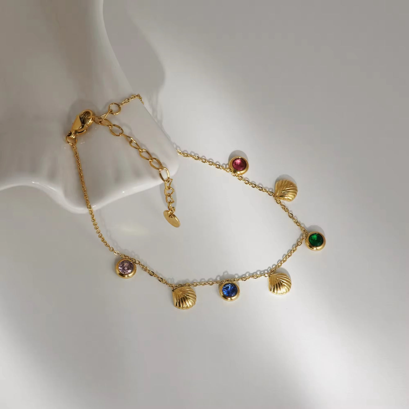 SEA SHELL ANKLET