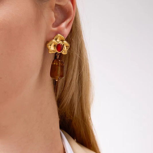 LOTUS EARRINGS