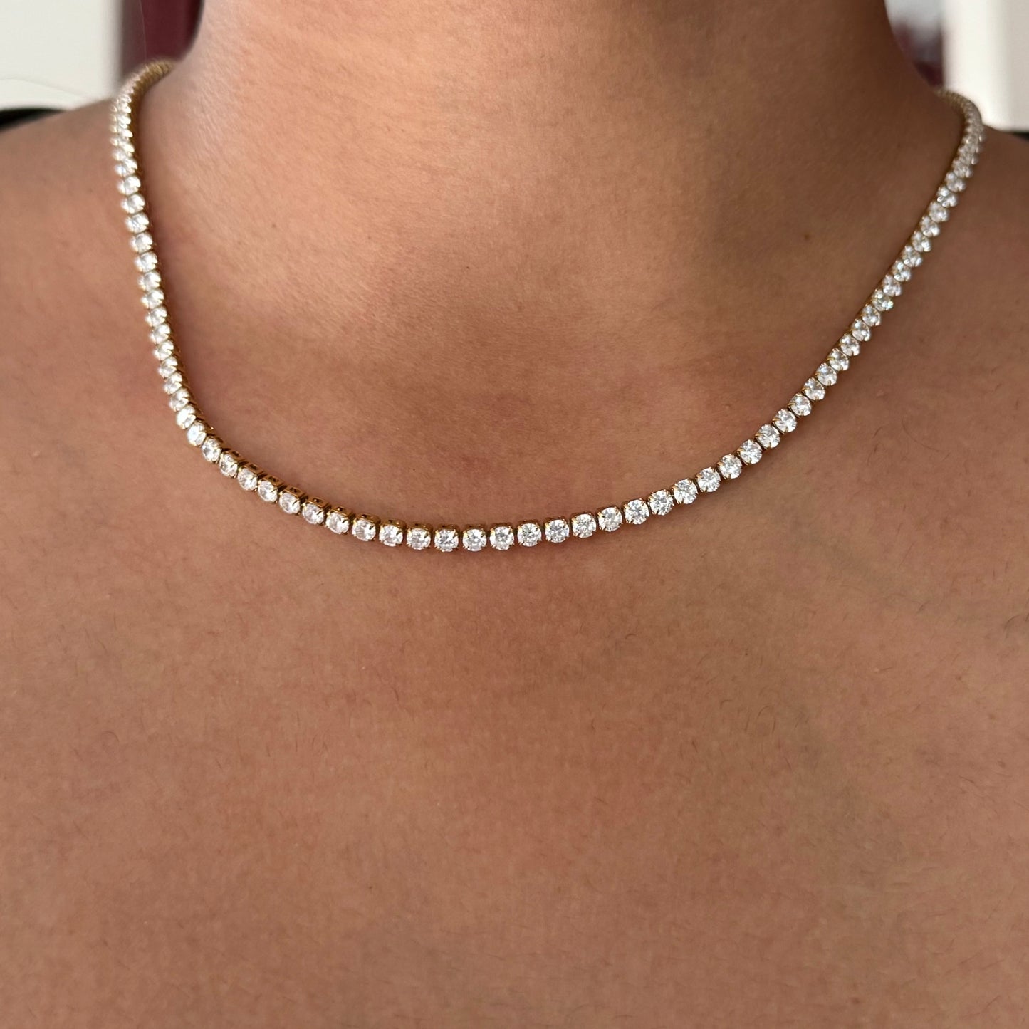 TENNIS CHAIN NECKLACE