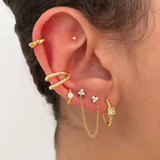 LEXI EARRINGS (SET OF 5)