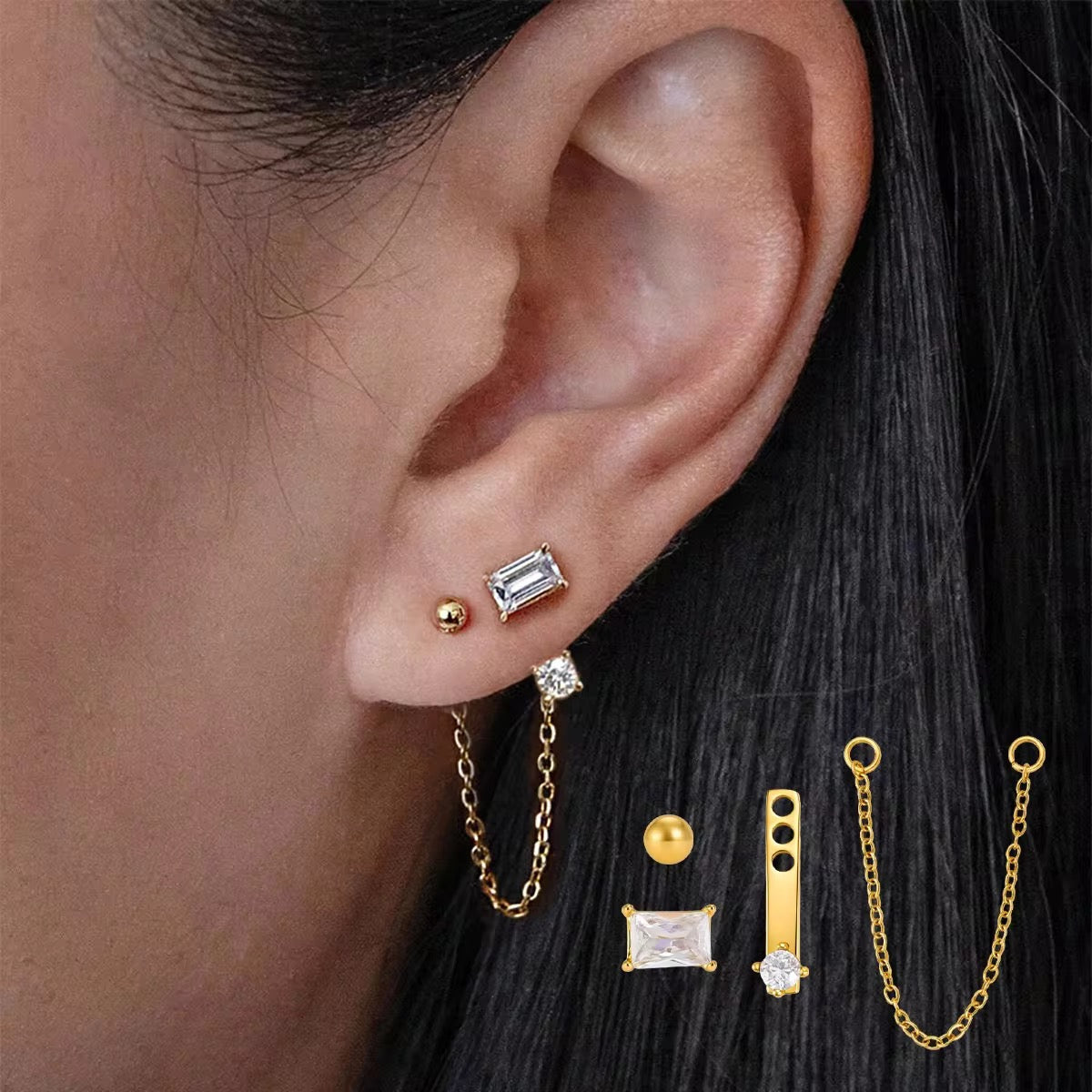 LIA EARRINGS (PAIR)