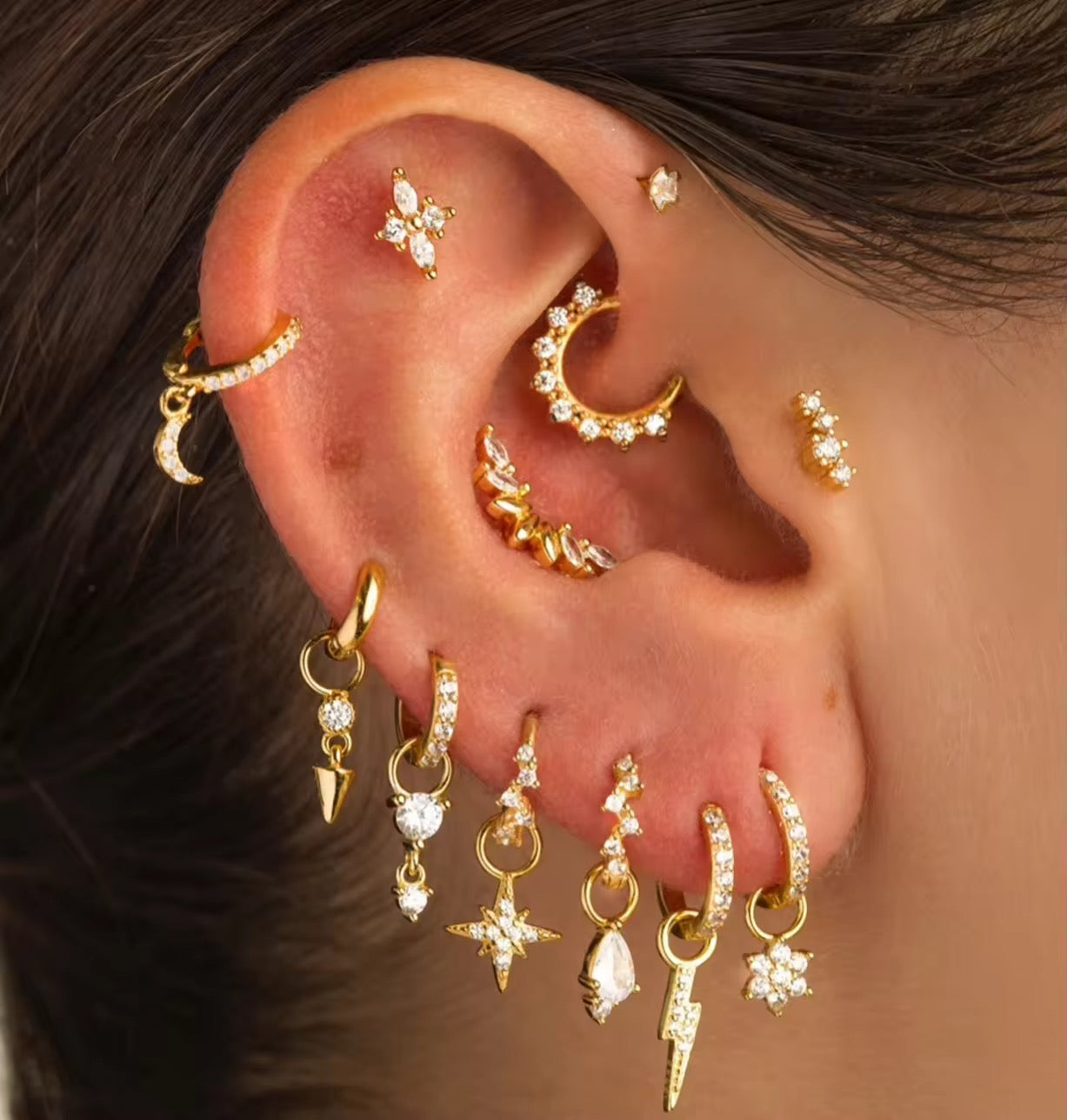 STARFIRE EARRINGS ( SET OF 12)