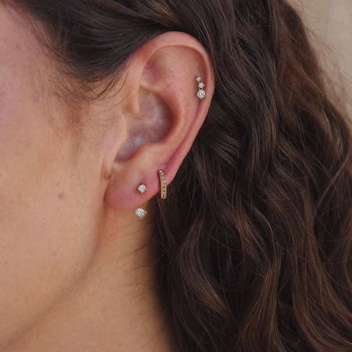 STARFIRE EARRINGS ( SET OF 3 PAIRS)