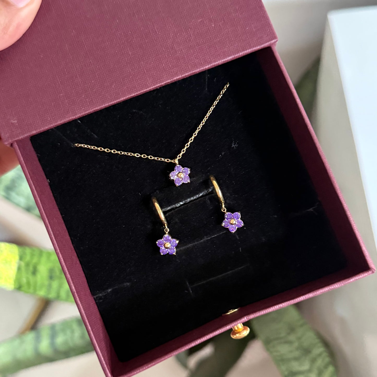 BLOSSOM SET ( PURPLE)
