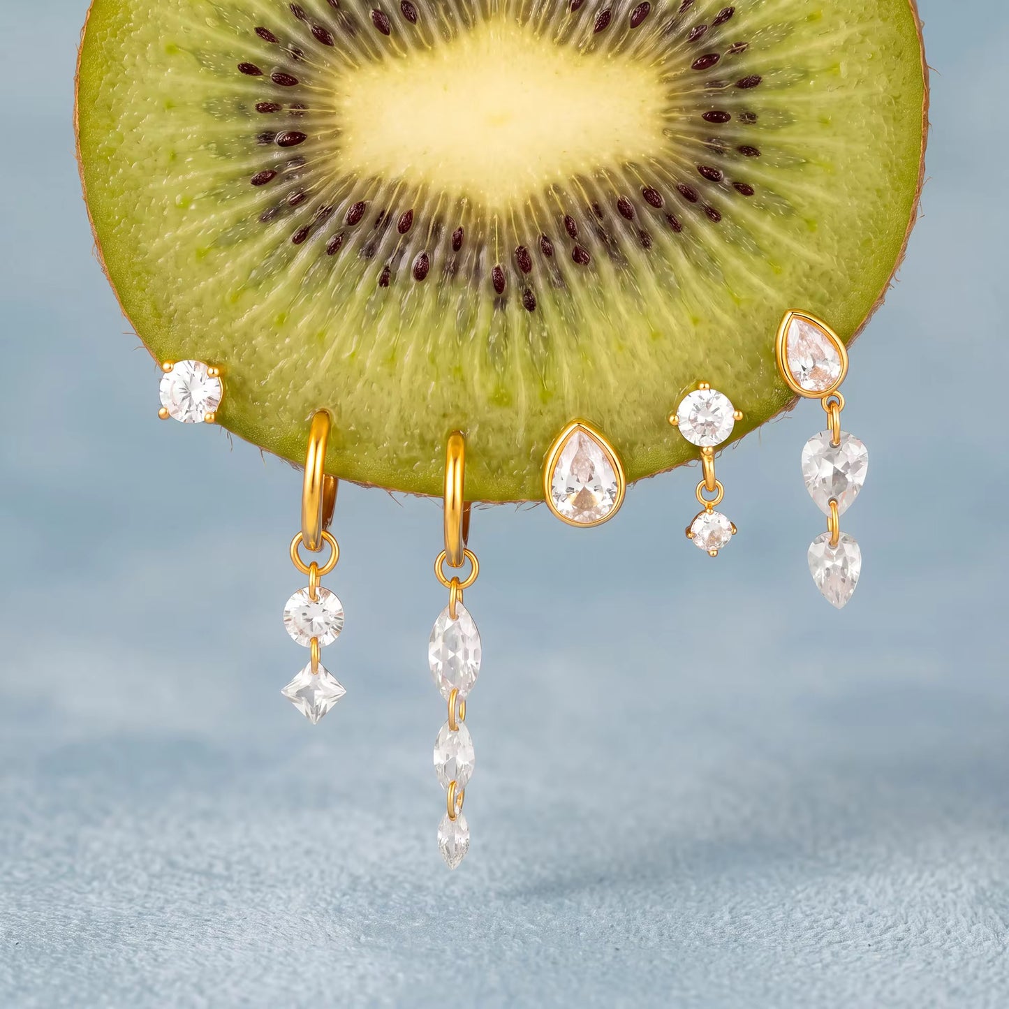 SIMONE EARRINGS (SET OF 3 PAIRS)