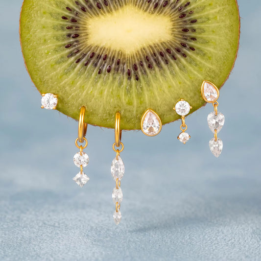 SIMONE EARRINGS (SET OF 3 PAIRS)