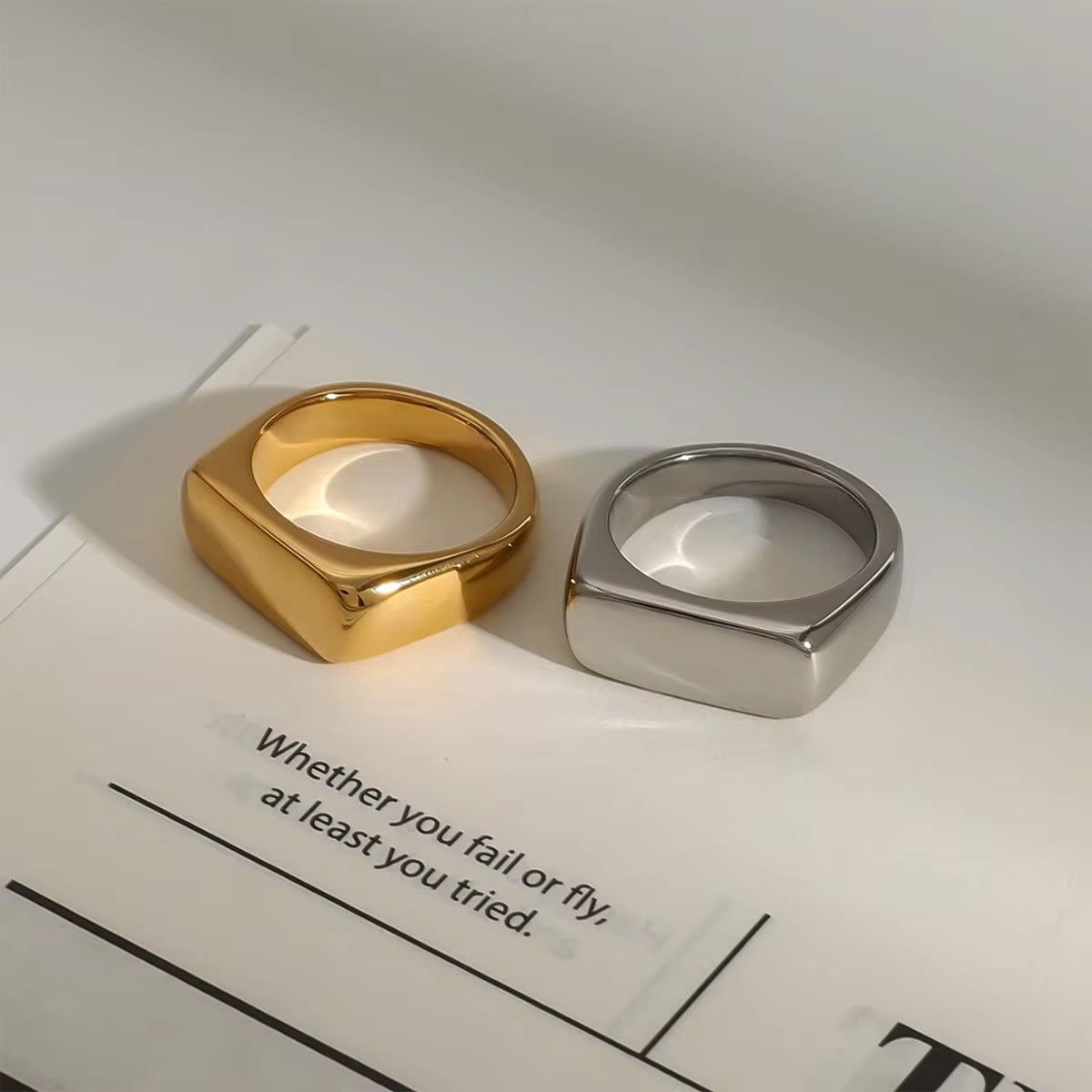 BAR ENGRAVABLE RING