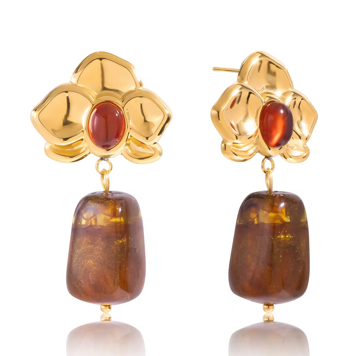 LOTUS EARRINGS